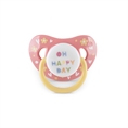 Pacifier with cover 2pcs. YELLOW/PINK